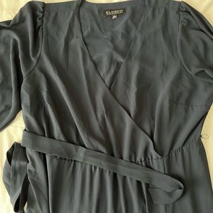 Beautiful Long Navy Dress NEW